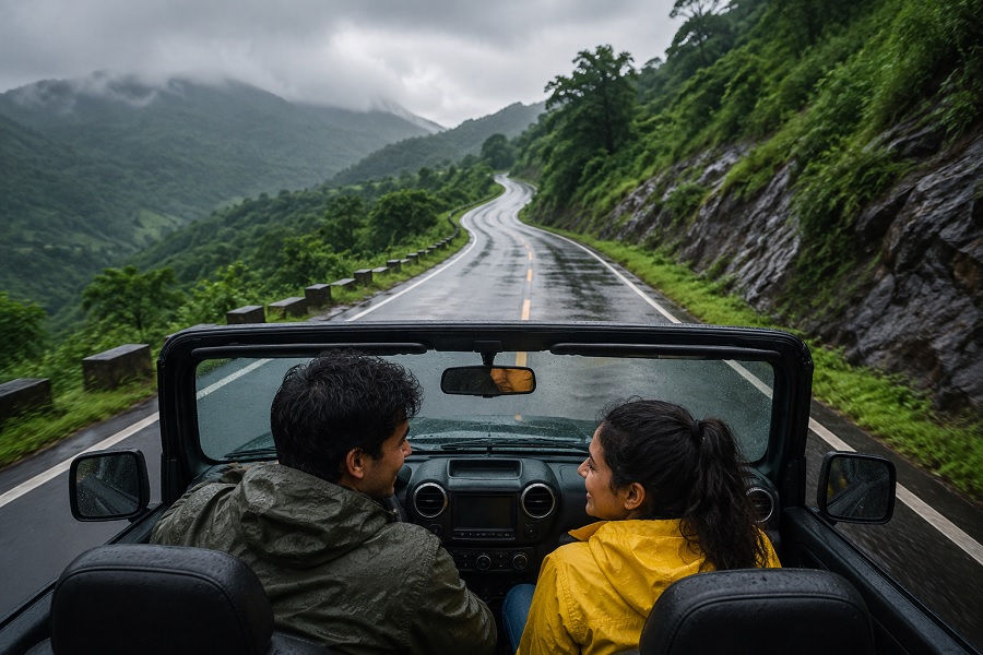 Romantic Monsoon Road Trips for Couples